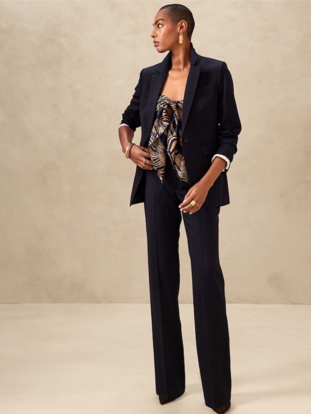 Siena Straight Italian Wool Pant